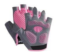 Générique Gants de Sport Demi-Doigt, compatibles avec Huffy, Conception en Gel antidérapant Respirant for Le Cyclisme, l'équitation et Les Sports de Plein air(Pink,M)