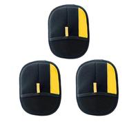 Générique Gants De Toilettage Double Face pour Animaux De Compagnie - Gants De Toilettage Réutilisables pour Animaux De Compagnie avec Longe, pour Canapé, Meubles, Tapis, Siège D'auto, 3 Pièces