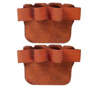 Générique Gants de Traction - Gants d'entraînement multifonctionnels à Quatre Doigts | Coussinets élastiques pour Le Levage, Les tractions et l'exercice