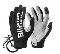 Générique Gants de vélo Chauds,Gants de vélo pour Temps Froid - de Ski à écran Tactile | Mitaines antidérapantes à Doigts complets, Gants réfléchissants pour Hommes et Femmes, randonnée à