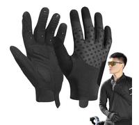Générique Gants De Vélo - Mittens Tactiles Anti-Choc | Gants De Vélo Réfléchissants À Doigts Entiers,pour Cyclisme Randonnée Conduite par Temps Froid