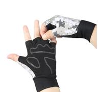 Générique Gants d'équitation pour,Gants de Cyclisme pour - Gants de Cyclisme de Sport | de vélo de Camouflage Demi-Doigt, Gants de Fitness Respirants pour l'équitation, Le, Les Sports de p