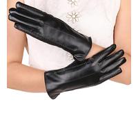 Générique Gants d'hiver pour Femmes - Cuir Doublé De 23 Cm De Longueur, Chaud Et Épais | Preuve Froide Coupe-Vent D'écran Tactile pour Faire du Vélo Conduisant des Sports De Plein Air