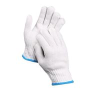 Générique Gants en fil de coton épais, Nylon résistant à l'usure, atelier d'usine, Protection du travail, sécurité(700g 12 pairs)