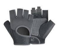 Générique Gants Gants de Sport,Mitaines,Demi-Doigts,Dos Ouvert,pour entraînement Actif,Polyvalents,Printemps,été,Automne(Grey,XL)