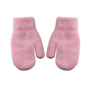 Générique Gants Hiver Mitaines Double pour Femmes,Mignonnes,Extensibles,Douces,épaisses,Froides,pour l'automne et l'hiver,Filles,Gris foncé,Taille Unique(One Size)