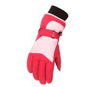 Générique Gants Hiver Moufle Enfant Mitaines Tricotées Pour Enfants D'automne Coton Moufles Pliables L'hiver Et L'automne Christmas Gloves Chaud Plein-Doigts Tricotés D'hiver Bebe Demi-Doigts Ski