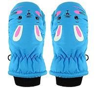 Générique Gants Hiver Moufles Enfant Pour Bébé D'automne Enfants Coton Moufle Bebe Plein-Doigts Tricotés Extensibles Velo Ski Mitaines Tricotées Doublés En Collant Polaire Fille De Garçon Chaud