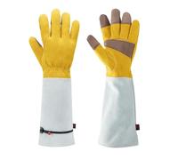 Générique Gants Long Gants Coupe-Vent Chaud Femme Rouge Cuir Thermique Scooter Sport Heating Gloves Chauffant Enfant De Ski Tactiles Unisex Homme Hiver Costume