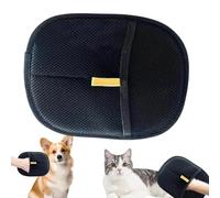 Générique Gants Poil Chat, Double Face Brosse Poils Animaux, Gants Antistatiques pour Enlever Les Poils d'animaux, Réutilisable G-Ant De Toilettage Doux pour Chiens, Ramasse P-Oils Animaux Lavable