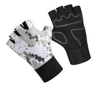 Générique Gants pour pour Le Cyclisme, Gants d'équitation pour | Gants d'équitation de Sport, Demi-Doigts pour, Gants de vélo Camouflage, de Fitness pour garçons et Filles