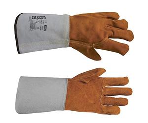 Générique - GANTS SOUDEUR EUROWELD 250 TAILLE 10 CROUTE DE BOVIN MANCHETTE 15 CM
