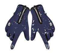 Générique Gants tactiles | Gants de jeu respirants avec fermeture éclair anti-transpiration | TouchScreen Texting chauds avec gel de silice à pois Doublure en flanelle douce thermique antidérapante 2