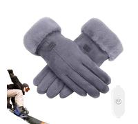 Générique Gants Thermiques pour Femmes, Gants Chauffants USB | Gants d'hiver Rechargeables pour textos | Chauds ergonomiques pour Les Voyages par Temps Froid et la Course à Pied