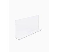 Générique Gap Barrier Countertop Extender Kitchen to Refrigerator, Table Range Gap Cover for Bathroom, Window Sill, Study and Laundry Room. Metal Pet Table Extender(23.6x5.9x2in)