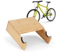 Générique Garage Bike Rack Wall Mount, Heavy Duty Indoor Bike Storage Hanger, 11x10.4x3.7inches Wooden Organizer for Home, Workshop, Space Saving Display and Vertical Organization Solution