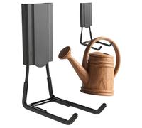 Générique Garage Hooks, Magnetic Wall Hanger, 5.91x2.83x2.36 Inches, Storage Rack, Space Saving Organizer, Strong Steel Mounting Bracket for Holding Garden Tools, Hoses, Trimmers, Bicycles