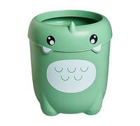 Générique Garbage Bin, Trash Container, Waste Organizer, Adorable Dinosaur Design, Easy Cleaning, Large Capacity Basket, For Bedroom Under Table Kitchen or Small Room Use, 30x22x16cm