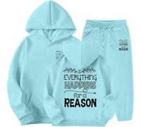 Générique Garçon Ensemble De Survêtement Pantalon Et Sweat Haut Top Manches Longues Tenue Automne Hiver Vêtements Sportswear Fille Bébé 1 Moi Idée Cadeau Gaming (Bleu,4-5 ans)