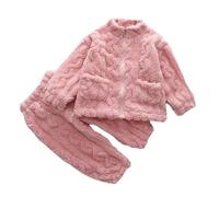Générique Garçon Ensemble De Survêtement Pull Garcon Sweat Enfant Vêtements Garçons Brillant Tenue Danse Modern Jazz Bebe 1 Mois Bébé Costume Gentleman Cadeaux (Rose,6-12 Mois)