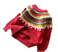 Générique Garçons Fille Unisexe Noël 3D Pull Enfants,Pull De Chaud Xmas Hauts Veste Hiver Noel Garcon 5 Ans Enfants Oiseau Renne Rétro Pullover Pull-Over Rigolo 2-7 (Brick Rouge#a,18-24 Mois)