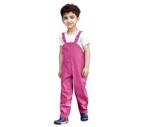 Générique Garçons Filles Pantalon De Pluie Respirant Légères Salopette Fille Non doublée Anti-Boue Léger imperméable la Coupe-Vent et Enfant Unisex pour 1-10 Ans
