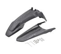 Générique Garde-Boue de Remplacement | Protection Universelle Portable en Fibre De Carbone,Kit Garde-Boue et Arrière Vélo,pour L'Extérieur, Le Vélo, Le Motocross, Les Motos, La Réparation Et Fixation