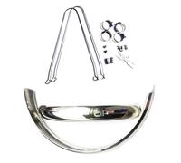 Générique Garde-Boue de vélo Garde-Boue de vélo 18 Pouces 20 Pouces Ailes de vélo de Route en Acier Inoxydable for Garde-Boue Avant et arrière de vélo VTT(20 inch V Brake)