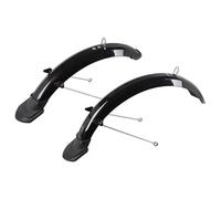 Générique Garde-Boue de vélo Pliant 14 16 20 Pouces, for Frein à Disque en V, Garde-Boue Avant et arrière, Aile de vélo Pliante(16 inch Disc Brake)