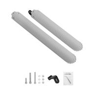 Générique Garde-Boue pour Vélo, Haute Résistance Et Durabilité, étanches Et Faciles à Installer, Adaptés à Différents Terrains Et Compatibles avec De Nombreux Modèles De Vélos (Light Grey)