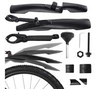 Générique Garde-Boue pour VTT - matière Plastique Robuste, résistant aux éclaboussures - dégagement Rapide, Facile à Installer, Maintien sûr Confort de Conduite Propre pour Les déplacements sur Les