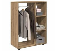 Générique Garde-Robe chêne Artisanal 80x40x110 cm Bois d'ingénierie,Meubles,Armoires & Meubles de Rangement,Armoires,Brun,25.6 KG,856669