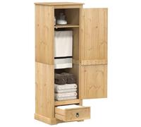 Générique Garde-Robe Corona 55x50x170 cm Bois de pin Massif,Meubles,Armoires & Meubles de Rangement,Armoires,Brun,34.3 KG,4002766
