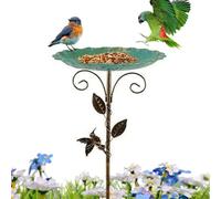 Générique Garden Bird Bath | 30 inch Height Water Feeder - Tall Bird Bath with Stake - for Backyard Landscape Park Lawn Garden Outdoor