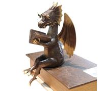 Générique Garden dragonStatue | Resin dragonFigurine | Garden Sculpture