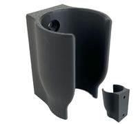 Générique Garden Hose Holder Wall Mount, Anti-Slip Outdoor Sprayer Bracket, Heavy-Duty Walls Organizer on Nozzles & Attachments, Space-Saving Hose Storage, Ideal for Yard Lawn Gardening & Pool Area