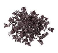 Générique Garden Plant Clips - Orchid Support for Greenhouse | Material with Secure Hold, 100 Piece Set, Indoor Outdoor Vine Fastener, Tomato Pothos Training Tool for Gardeners