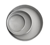 Générique Garden Soil Sifter - 3 Pack Stainless Steel Mesh Sieves in Multiple Sizes | Stackable Heavy Duty Compost Screen for Filtering Soil, Sand, Gravel, Stones for Gardening and Landscaping