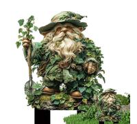 Générique Garden Stakes,Tree Man Eaarth Goddess Garden Staakes - Outdoor Accessories, Ground Inssert, 2D Acrylic Flower Pot Decoration for Lawn Backyarde