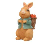 Générique Garden Statues Rabbit, Easter Bunny Outdoor Art Décor Animal Figurines Ornament for Thanksgiving Valentine's Day Decorations for Gardens Yards Lawns Indoors Sculptures (A)