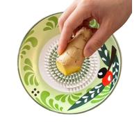 Générique Garlic Grater Dish - 4.7inch Handmade Ceramic Garlic Grinder