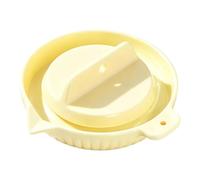 Générique Garlic Grinder Plate | Manual Handheld Rotating Embossed Design | Vegetable Grater Grinding Dish | for Handheld Kitchen Onion Lemon Chocolate Vegetable Food Prep