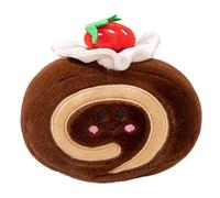 Générique Gâteau en Peluche, Animaux en Peluche - en Peluche pour Animaux en Peluche - Rouleau de gâteau Doux de Dessin animé de 14cm, Ornement de canapé en Peluche, décor de gâteau en Peluche Mignon