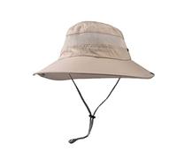 Générique Gavroche Chapeau de Soleil Soleil crème Solaire Large Bord Seau Chapeau imperméable Pliable Polaire Enfant 2 Ans (Beige, M)