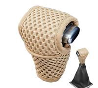 Générique Gear Shift Knob Cover - Car Gear Shift Cover | Non-Slip Car Gears Suit | Mesh Cars GearShift Côver | GearShift Côver for Women | Silk CarsGears Auto Handbrake Sleeve Côvers