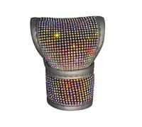 Générique Gear Shift Knob Cover - Gear Knob Protective Cover With Rhinestones - Interior Decoration Accessories For SUV, Ģear Handle Stick Protector Çover, Anti-Scratch