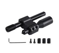 Générique Gear Shift Knob Extender, Shifter Knobs Height Rod, Black Finish Adjustable H-Type Shifter Extension, Rotatable Design, Customized Driving Feel for Most Manual Transmission Cars Use