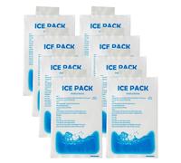 Générique Gel Ice Pack, Reusable Cooling Gel Inserts, 3.94x5.91 inches Long Lasting Cooler Packs for Summer Running, Outdoor Work, Beach, Shipping, Food, Fishing, Sports and Travel Use