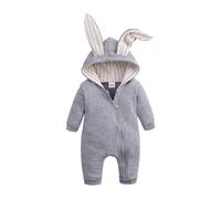 Générique Generic Deguisement lapin 2 ans, Cute Lapin Barboteuse Grenouillères Grenouillere bebe Tenue de de Pâques pour bébé Costume mignon Ensemble Pyjamas Printemps