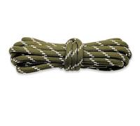 Générique Generic Lacets ronds à pois en spirale - 5 mm de large - Lacets de rechange pour baskets, chaussures décontractées, bottes - 60 cm - A28